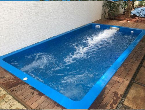 Fiberglass Rectangular Swimming Pool Manufacturer in Delhi