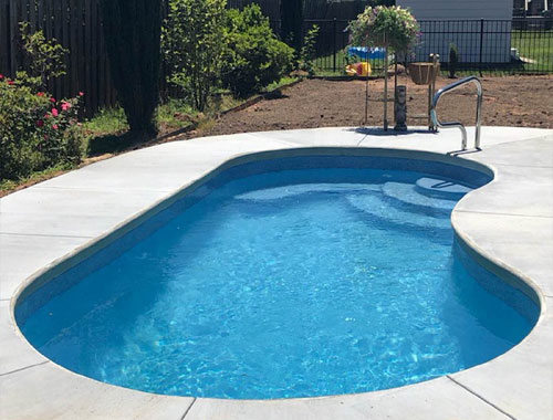 Kidney Shaped Swimming Pools Manufacturer in Delhi